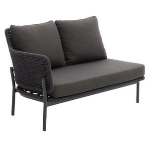 Interliving 7005 Endmodul links Aluminium/Rope/Olefin