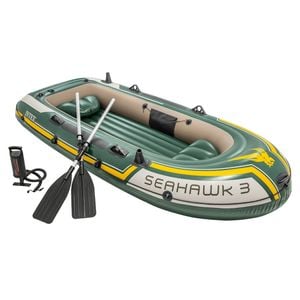 Intex Seahawk 3 Schlauchboot Set inkl. Paddel + Pumpe