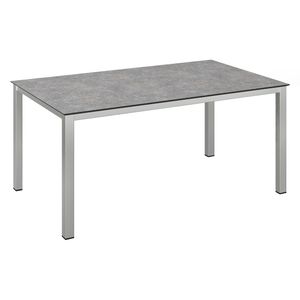 Kettler Cubic Gartentisch 160x95 cm Edelstahl/HPL