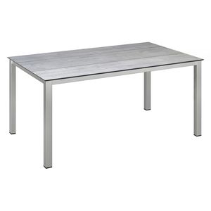 Kettler Cubic Gartentisch 160x95 cm Edelstahl/HPL