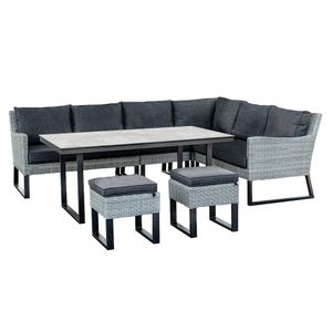 Kettler Palma Wing Dininglounge Geflecht/Olefin
