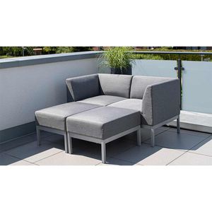 Kettler Pure Loungeset 4-tlg. Sunbrella