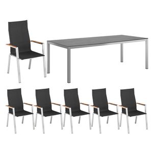 Kettler Sense Gartenmöbelset 7-tlg. mit Tisch 220x100cm