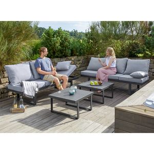 LC Garden Bondino Loungeset Aluminium/Polyester