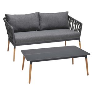 LifestyleGarden Ipanema Loungeset Teak/Olefin