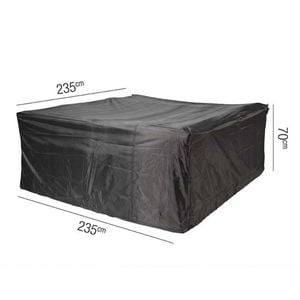 AeroCover Schutzhülle für Sitzgruppe 235x235x70cm Polyester