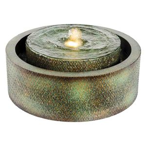 Lumineo LED Gartenbrunnen Eisen