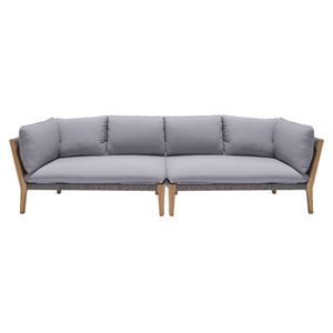 OUTLIV. Aura Loungebank Eukalyptus/Rope/Polster
