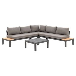 OUTLIV. Ben Ecklounge 4-tlg. Aluminium/Sunbrella