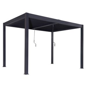 OUTLIV. Bio Santorini Gartenpergola 400x400 cm Aluminium