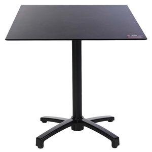 OUTLIV. Compactline Bistrotisch 80x80cm Aluminium/HPL