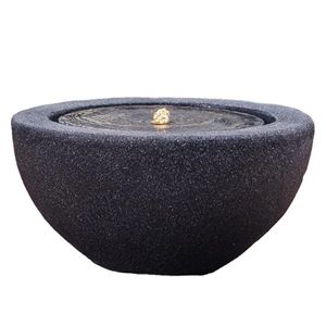 Heissner Half Ball LED Gartenbrunnen Polystone