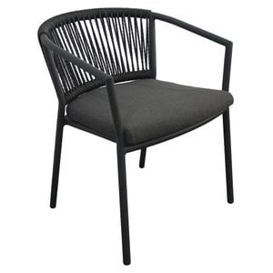 OUTLIV. Mata Diningsessel Aluminium/Rope