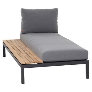 Siena Garden Alvida Loungeliege rechts Aluminium/Polyester