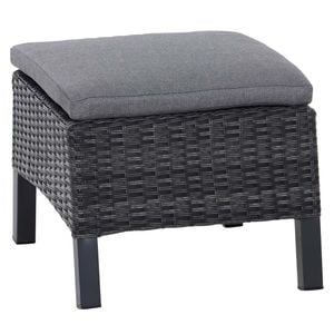 Siena Garden Taranto Hocker Aluminium/Gardino®-Geflecht
