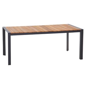 Siena Garden Zurigo Gartentisch 180x90cm Aluminium/Teak
