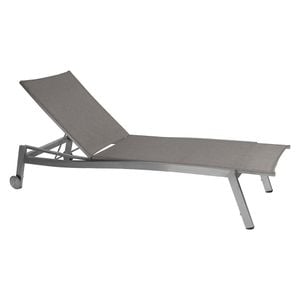 Stern Allround Gartenliege Edelstahl/Textilene