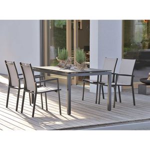 Stern New Levanto Gartenmöbelset 5-tlg.+Tisch 160x90cm