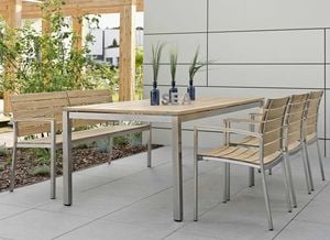 Stern Savona Gartenmöbel-Set 5-tlg. Tisch 200x100cm