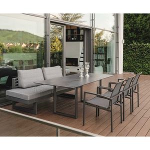 Stern Skelby Gartenmöbelset 5-tlg. mit Tisch 200x100cm