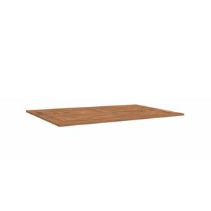 Stern Gartentisch-Platte 130x80cm Teak