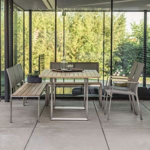 Stern Viona Gartenmöbel-Set 6-tlg. Tisch 180x100cm