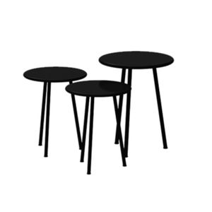 Vermobil Daisy Beistelltisch 3er-Set Stahl