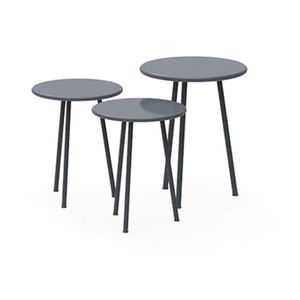 Vermobil Daisy Beistelltisch 3er-Set Stahl