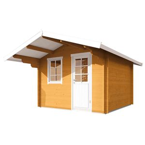 Wolff Finnhaus Skagen 44-B Gartenhaus 300x300cm mit Einzeltür