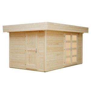 Wolff Finnhaus Varianta 40 2-Raum Gartenhaus 400x250cm