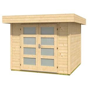 Wolff Finnhaus Varianta A Basic Gartenhaus 250x250cm+Doppeltür