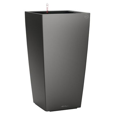 Lechuza Pflanzgefäß-Set Weiß 40x40x76cm – Mit Cleverem Bewässerungssystem & Wasserstandsanzeige