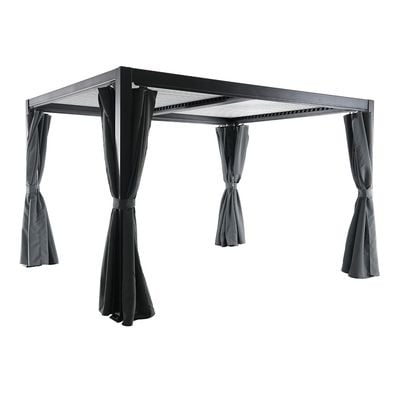 Leco Ersatzdach für Pavillon Sahara 300x300cm Natur Gartenund