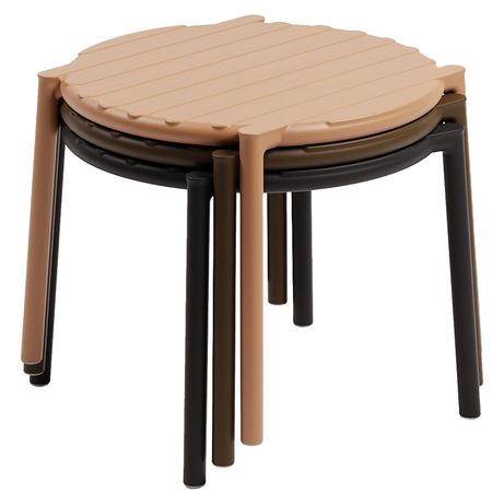 Nardi Doga Beistelltisch Garten Ø49,5cm Kunststoff Agave Gartenund