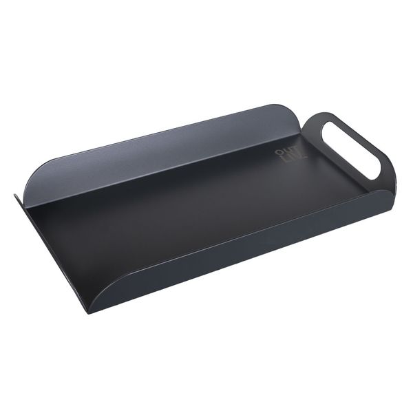 OUTLIV. Tablett 40x20x4,5cm Aluminium Dunkelgrau TrayRectangular
