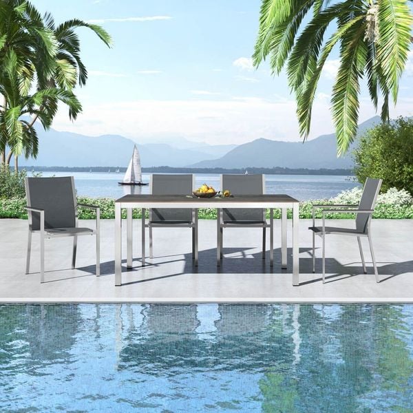 Stern Cardiff Gartenmöbel-Set M (4 Plätze) mit OUTLIV. Tisch 160x90cm