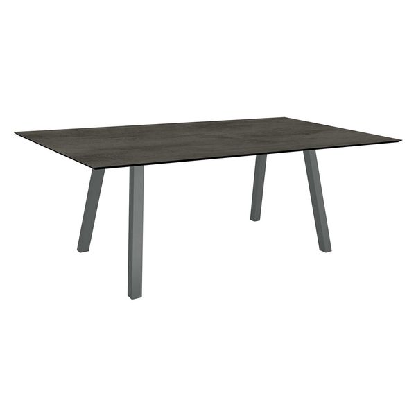 Stern Interno Gartentisch 180x100cm Aluminium/Silverstar 2.0