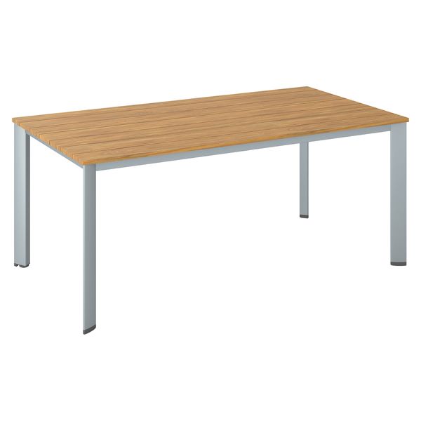 Kettler Edge Gartentisch Aluminium/Teak
