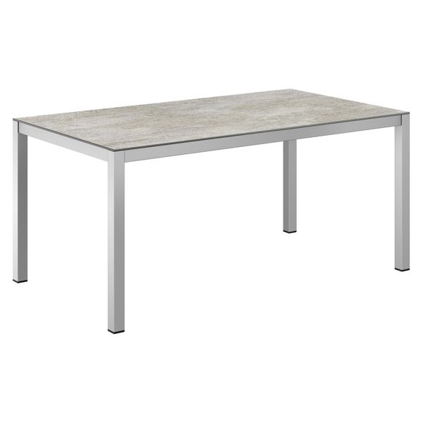 Outliv. Gartentisch 160x90cm Aluminium/Dekton