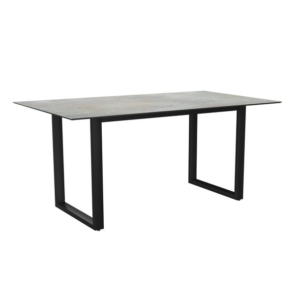 Stern Gartentisch 160x90cm Aluminium/Silverstar 2.0