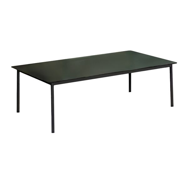 OUTLIV. Finn Loungetisch Aluminium 120x60cm Dunkelgrau 93287I