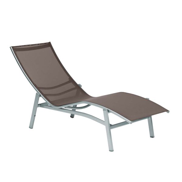 Karasek Caribic Gartenliege Aluminium/Textilene Taupe 11300986
