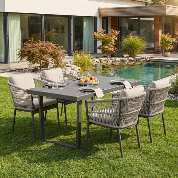 Outliv. Alicante Gartenmöbel-Set M (4 Plätze) Tisch 160x90cm