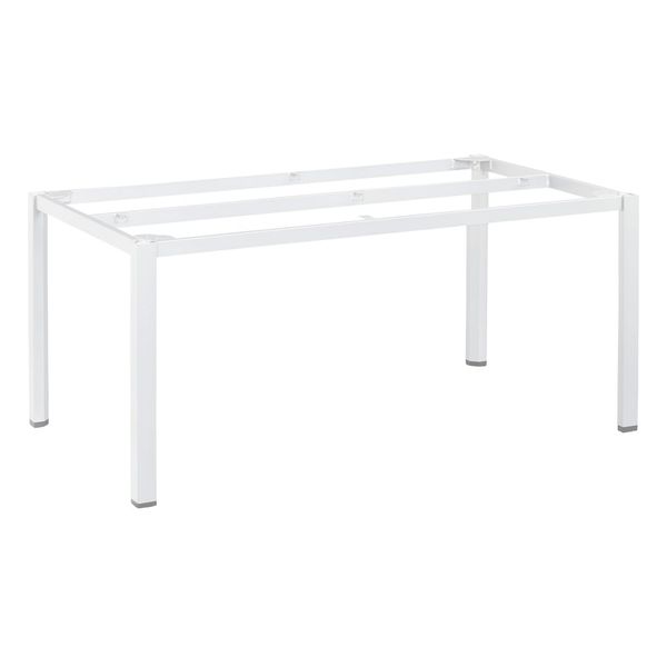 Kettler Cubic Gartentisch-Gestell 160x95 cm Aluminium Weiß 0311921-5000