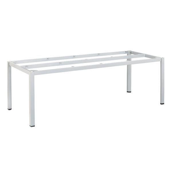 Kettler Cubic Gartentisch-Gestell 220x95 cm Aluminium Hellgrau 0311925-0000