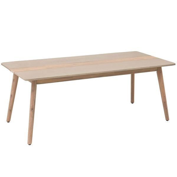 OUTLIV. Viena Gartentisch 200x90cm Akazie/Polyzement Braun L574.0260