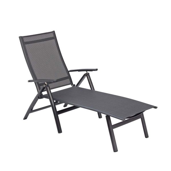 Kettler Legato Gartenliege Aluminium/Textilene Dunkelgrau 0302315-7000