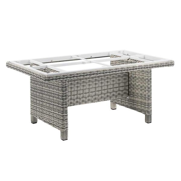 Kettler Palma Modular Casual Dining Gartentisch-Gestell 160x95 cm Geflecht Braun 0103321-5800