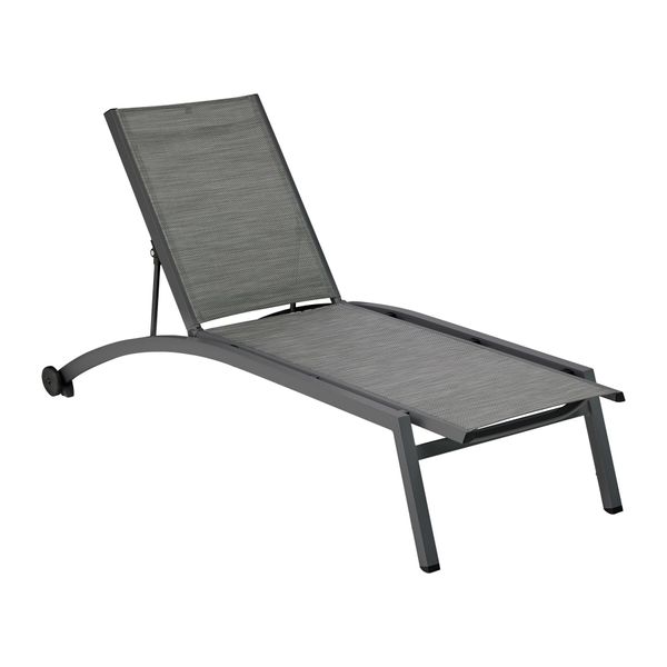 Kettler Forma II Gartenliege verstellbar Aluminium/Outdoorgewebe