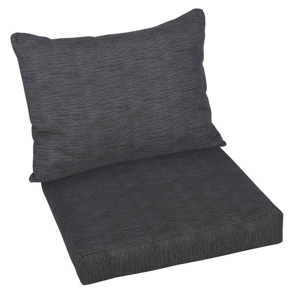OUTLIV. Lounge-Ersatzkissen Mittelmodul 60cm Dessin 802 Dunkelgrau SET-1272021